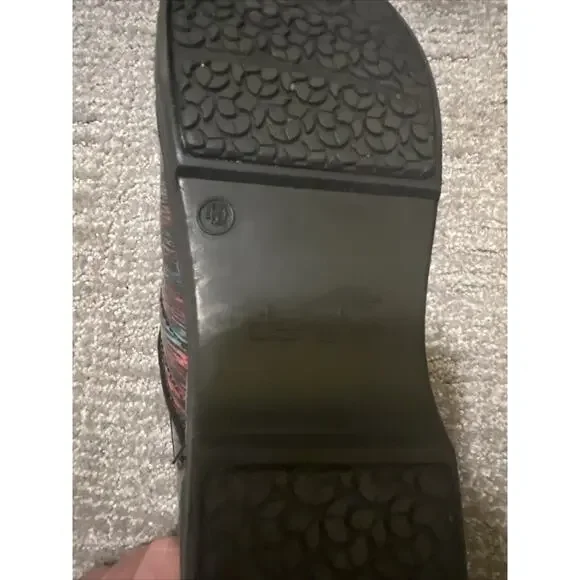 Dansko XP Striped Pro Leather Clog Size 9 US EUR 40 Slip On Comfort Rainbow - Picture 14 of 14